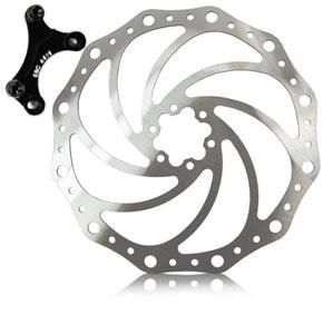 EBC MTB 203mm Jarrulevy + adapteri