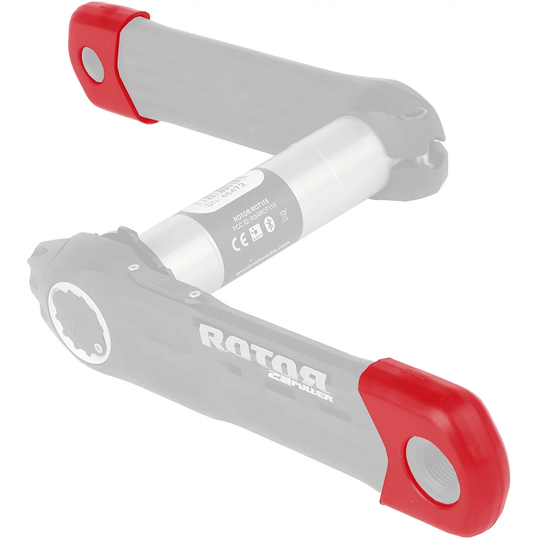 Rotor 2Inpower Crank Arm Bumper Set - Red, Red