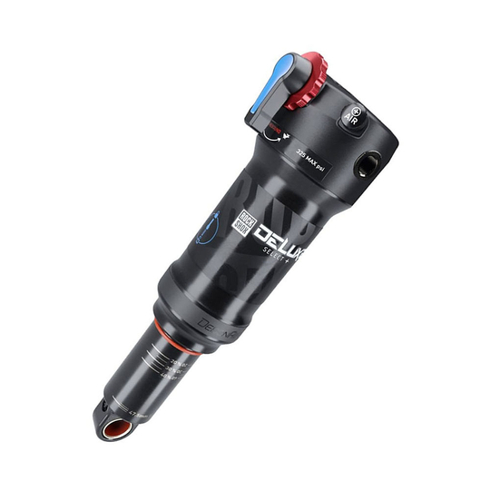 RockShox Deluxe Select Plus RL Trunnion MTB Shock - One Size - Black, Black