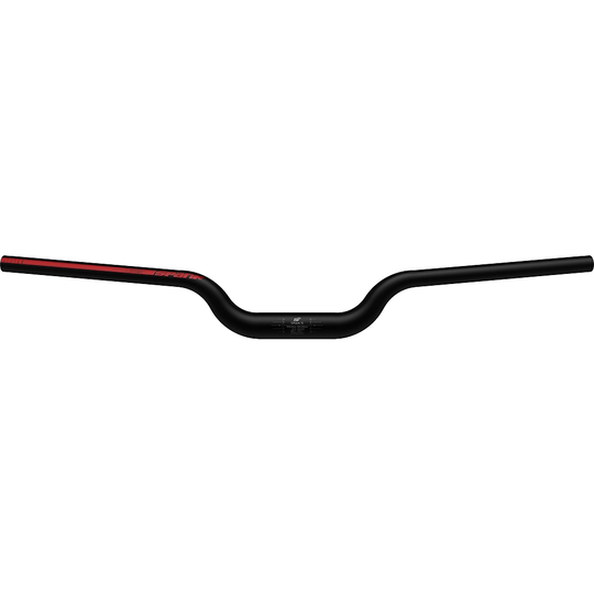 Spank SPOON 35 Skyscraper MTB Riser Handlebar - BLACK-RED - 35.0mm, BLACK-RED