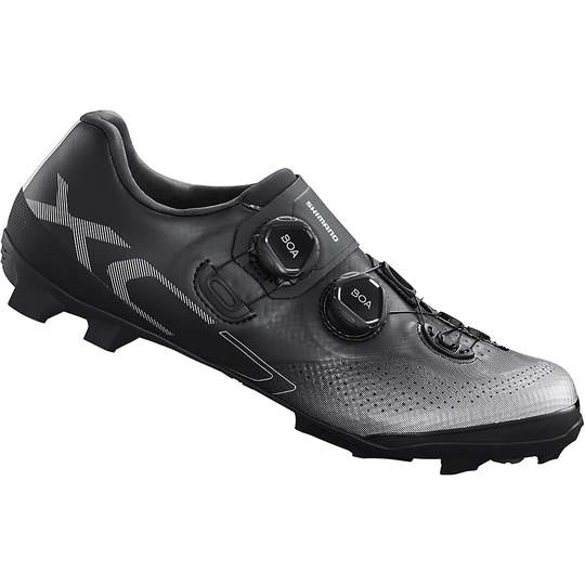 Shimano XC7 Carbon MTB SPD Shoes (XC702) 2021 - EU 48} - Black, Black
