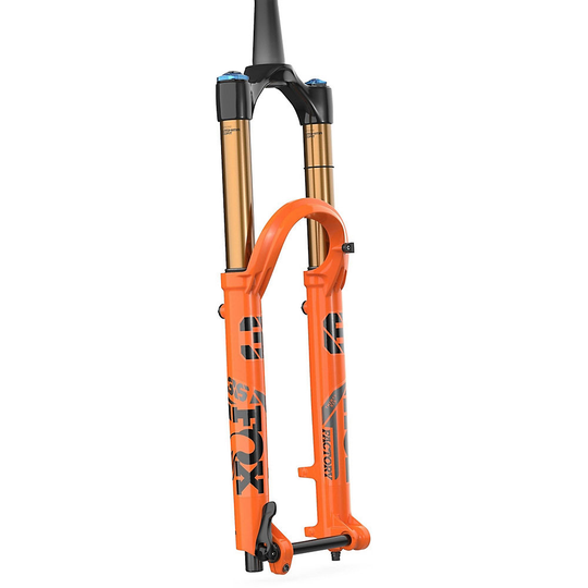 Fox Suspension 36 Float Factory Grip 2 Fork - Axle: 15QR110 Steerer: Tapered - Orange, Orange