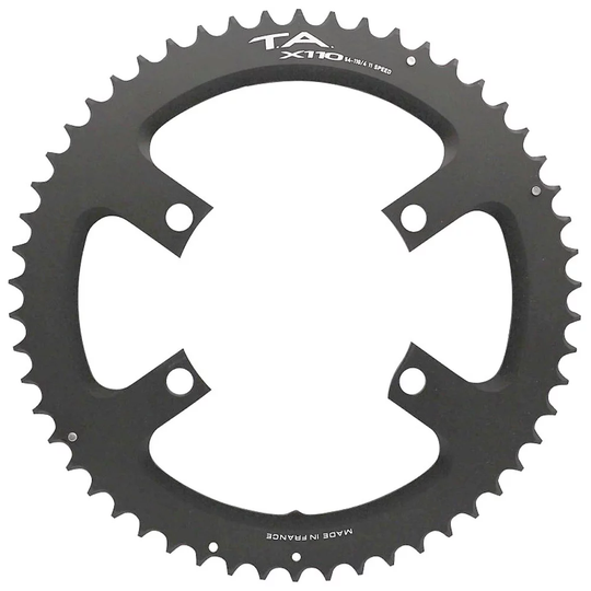 TA X110 4-Arm 10-11 Speed Chain Ring - 4-Bolt - Grey, Grey