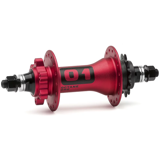 Octane One Orbital Pro SS Rear MTB Hub 2020 - 10x135mm - Red, Red