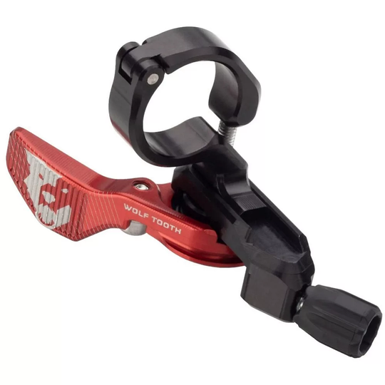 Wolf Tooth Limited Edition Remote Dropper Lever - Red - 22.2mm}, Red